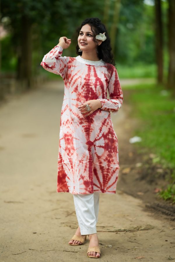 Batik One Piece Kurti - Image 2