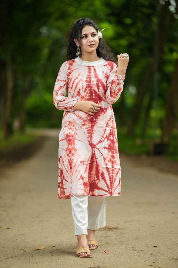 Batik One Piece Kurti - Image 3