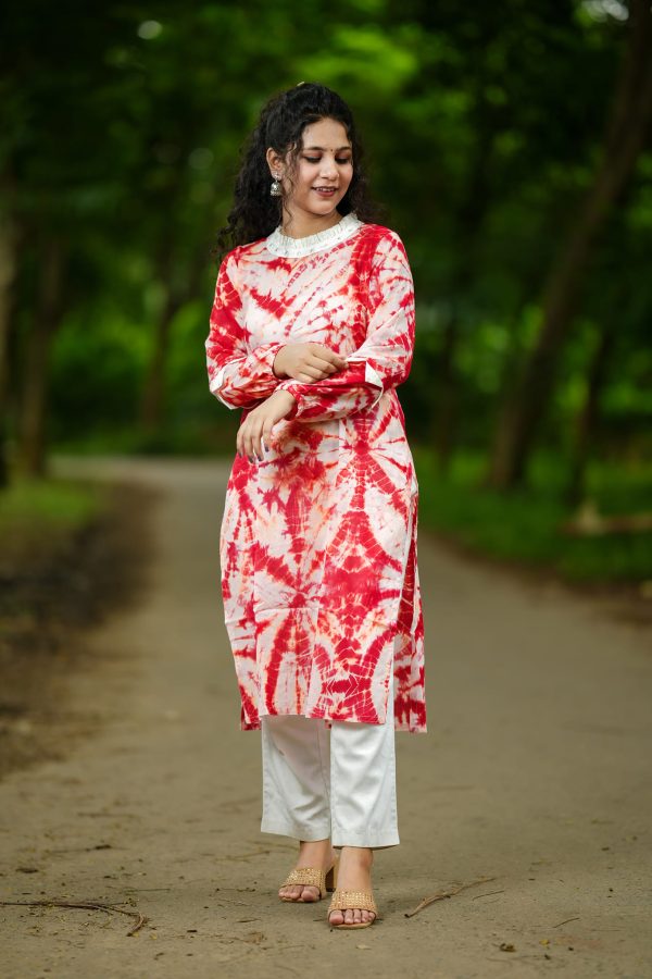 Batik One Piece Kurti - Image 3