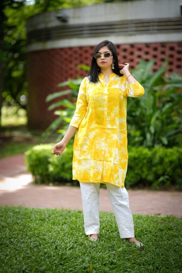 Batik One Piece Kurti - Image 3