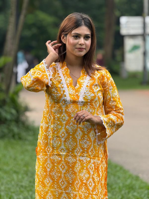 Batik One Piece Kurti - Image 5