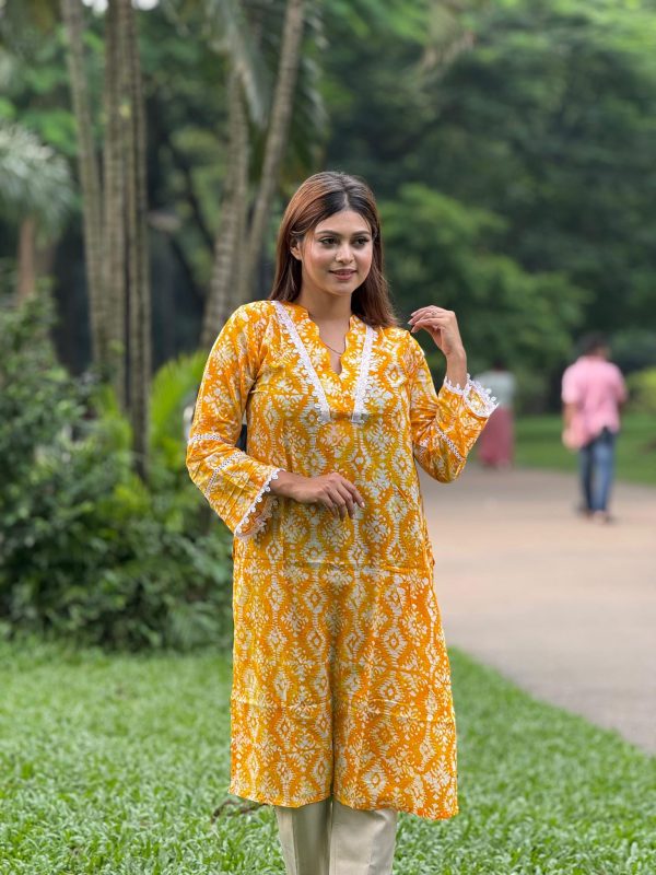 Batik One Piece Kurti - Image 3