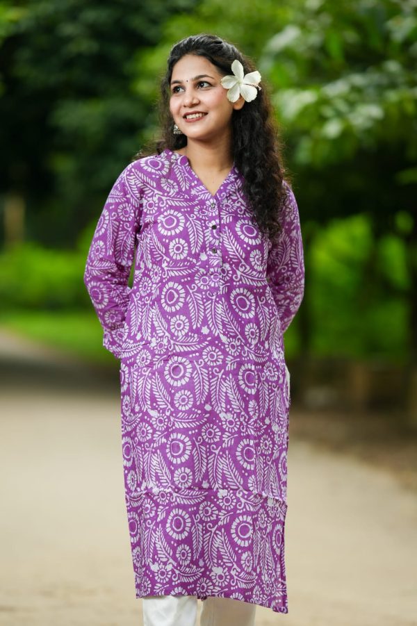 Batik One Piece Kurti - Image 4