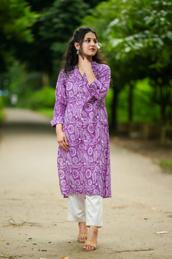 Batik One Piece Kurti