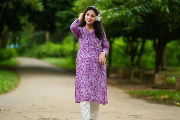 Batik One Piece Kurti - Image 2