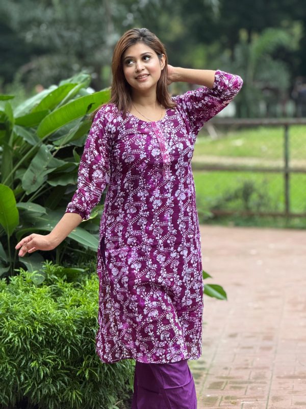 Batik One Piece Kurti - Image 3