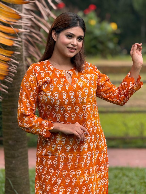 Batik One Piece Kurti - Image 5