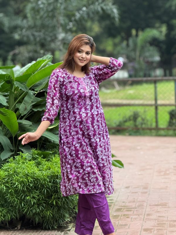 Batik One Piece Kurti