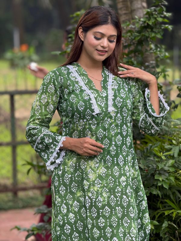 Batik One Piece Kurti - Image 2