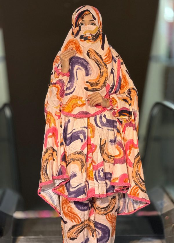 Khimar With Palazzo - Image 2