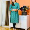 Screen Print One piece Kurti - Image 3