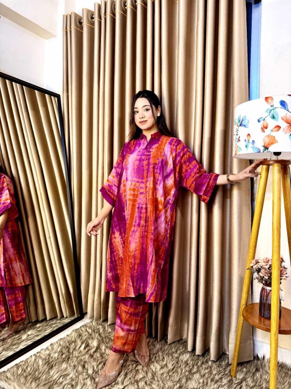 Silk Batik Co-Ord Set - Image 4