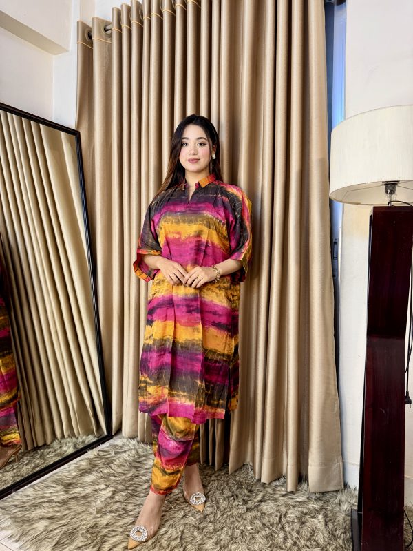 Silk Batik Co-Ord Set - Image 2