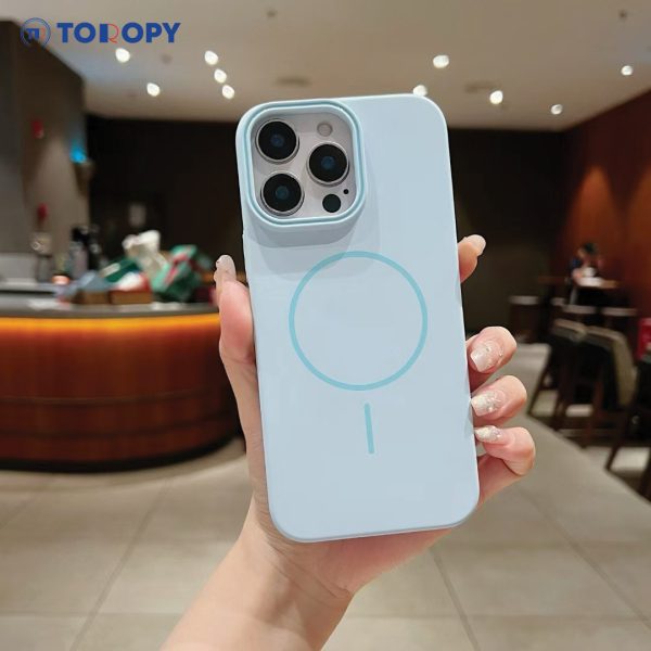 Premium Magsafe Hard Silicon Case for iphone - Image 2
