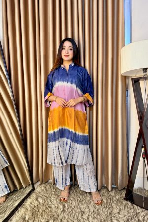 Silk Batik Co-Ord Set