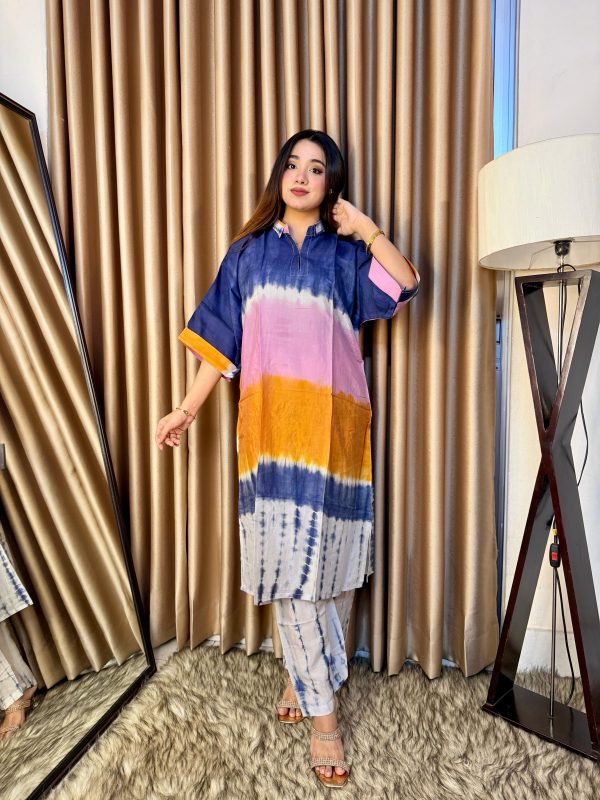Silk Batik Co-Ord Set - Image 2