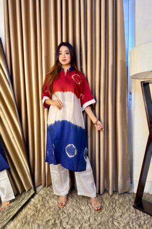 Silk Batik Co-Ord Set