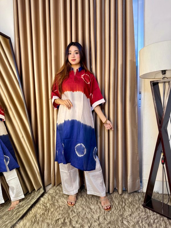 Silk Batik Co-Ord Set