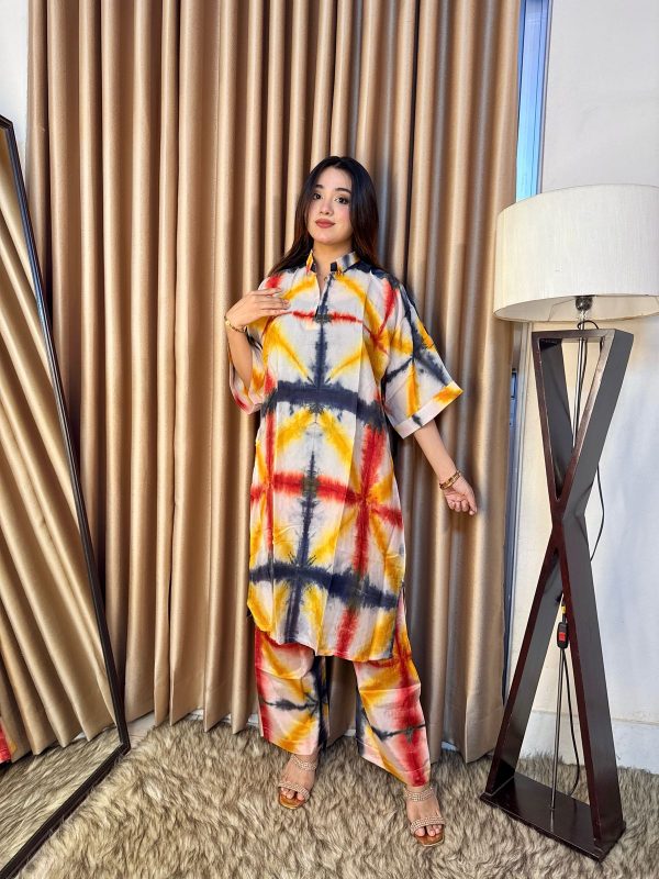 Silk Batik Co-Ord Set - Image 4