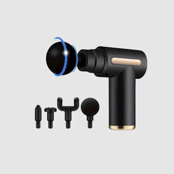 Mini Electric Massage Gun Portable Deep Tissue Massage Gun - Pain Relief USB Rechargeable Body Massager Message Gun