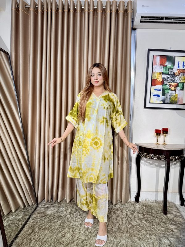 Silk Batik Co-ord Set - Image 4