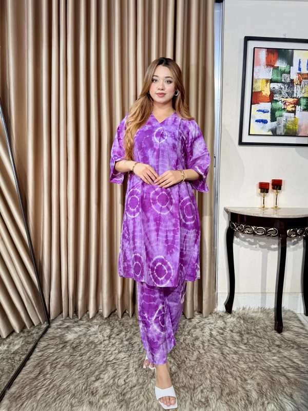 Silk Batik Co-ord Set