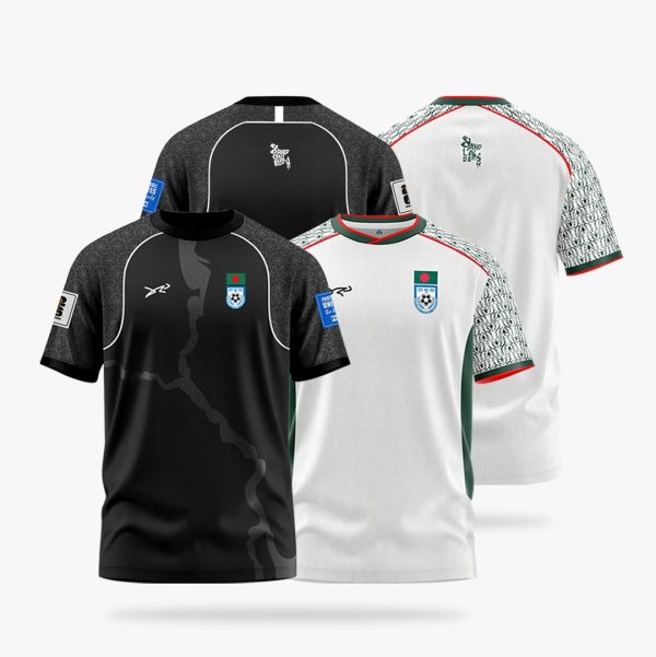 BFF Official Home Jersey – Bangladesh National Football Team.....2 pis combo - Image 5