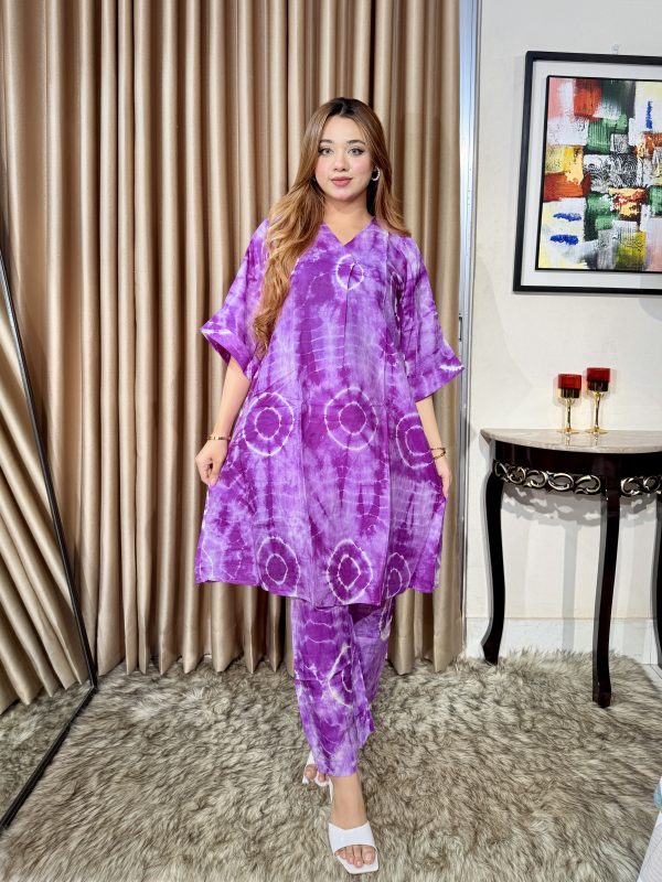 Silk Batik Co-ord Set - Image 4