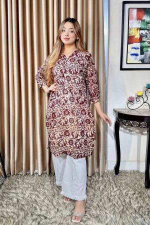 Batik One Piece Kurti